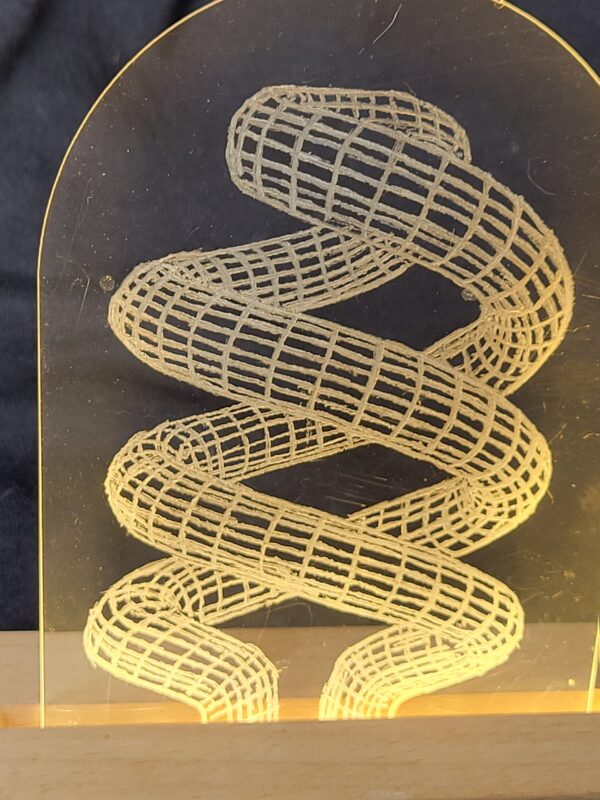 5x7 Hand‑Etched LED Acrylic Light Panels