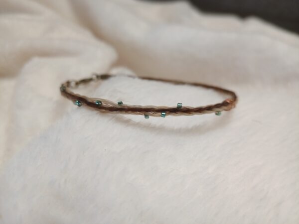 The Whispering Sands Horsehair Bracelet