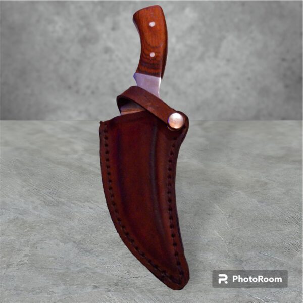 Custom Leather Knife Sheath — Made to Fit Your Knife