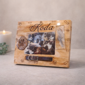 Love of A Friend Memorialk Wooden Plaque